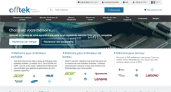 Desktop Screenshot of offtek.fr