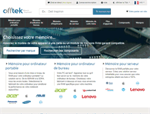 Tablet Screenshot of offtek.fr