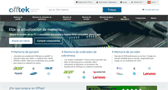 Desktop Screenshot of offtek.es